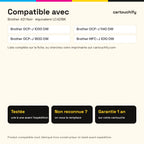Imprimantes compatibles avec la cartouche Brother 421 Noir