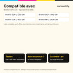 Imprimantes compatibles avec la cartouche Brother 421 Cyan