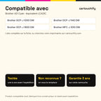 Imprimantes compatibles avec la cartouche Brother 421 Cyan