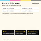 Imprimantes compatibles avec la cartouche Brother 421XL Noir