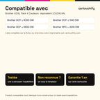 Imprimantes compatibles avec la cartouche Brother 421XL Pack 4 Couleurs