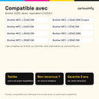 Imprimantes compatibles avec la cartouche Brother 422XL Jaune