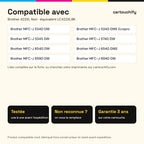 Imprimantes compatibles avec Brother 422XL Cartouche Noir compatible équivalent à LC422XLBK · Switch