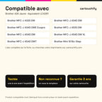 Imprimantes compatibles avec Brother 426 Cartouche Jaune compatible équivalent à LC426Y · Switch