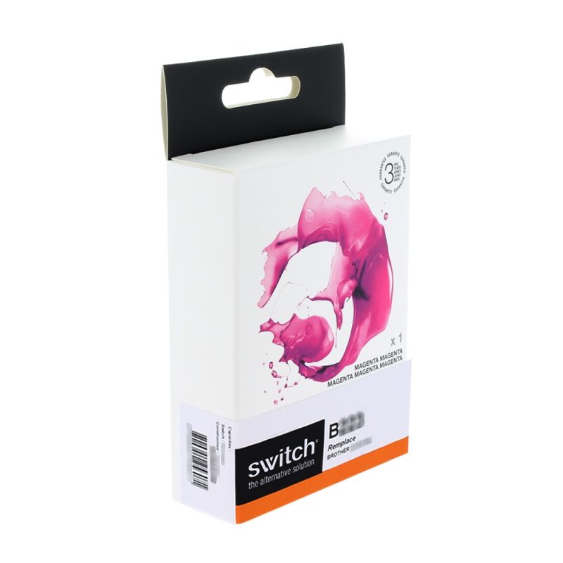 Brother LC900, Cartouche Magenta compatible · Switch