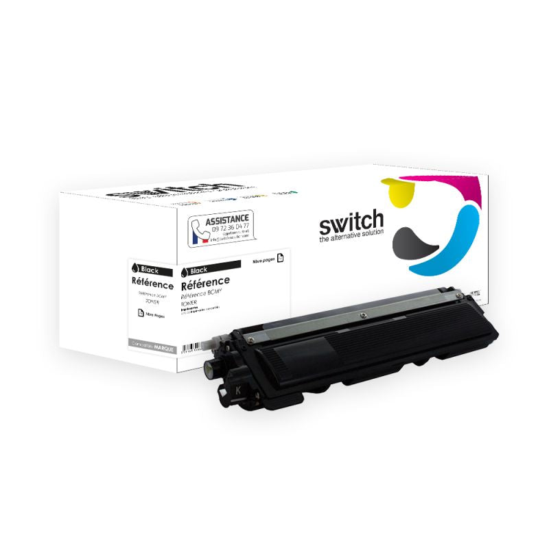 Brother PRO TN-210 240 230 290, Toner Noir compatible · Switch