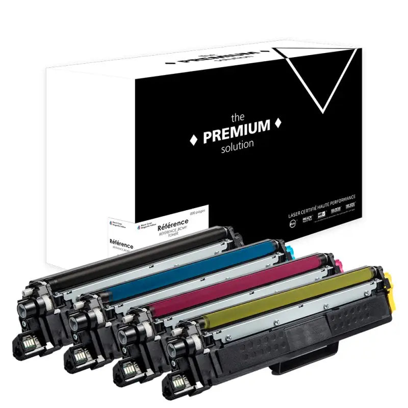 Brother PRO TN-243, Toner Pack 4 Couleurs compatible - The Premium Solution