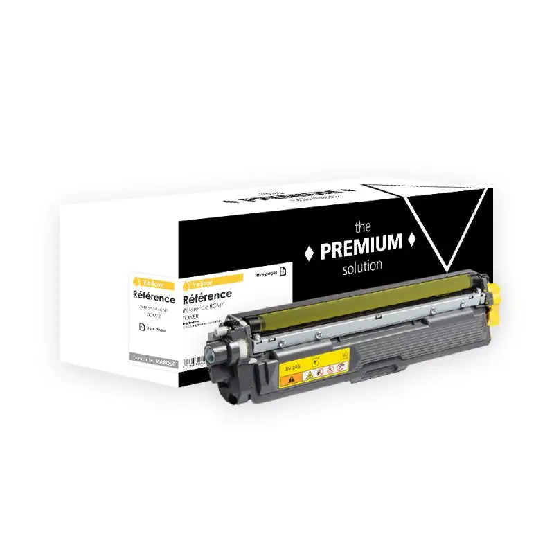 Brother PRO TN-245, Toner Jaune compatible - The Premium Solution