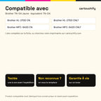 Imprimantes compatibles avec Brother TN-04 Toner Jaune compatible · Switch