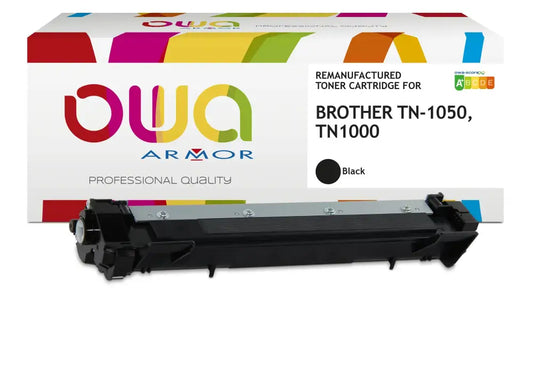 BROTHER TN-1050 - Cartouche laser compatible - extra haute capacité - Noir - Toner remanufacturé OWA