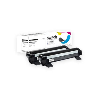 Brother TN-1050 Toner Pack 2 Noir compatible · Switch