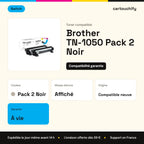 Brother TN-1050 Toner Pack 2 Noir compatible · Switch : caractéristiques
