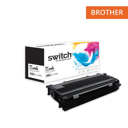 Toner Switch pour Brother TN-350 - 2000 - 2005 - 2025 - 2050 - 2075 - 2085 Noir