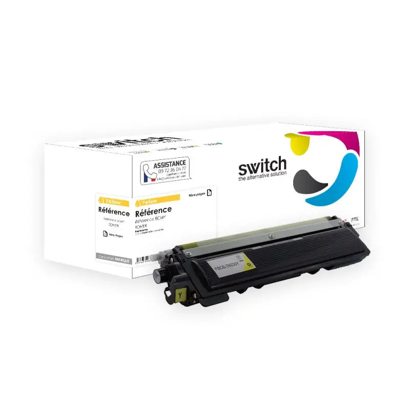 Brother TN-230 Toner Jaune compatible équivalent à TN-210 240 230 · Switch