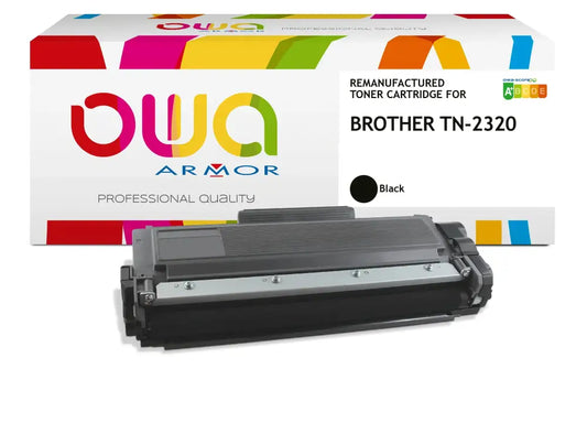 BROTHER TN-2320 - Cartouche laser compatible - haute capacité - Noir - Toner remanufacturé OWA