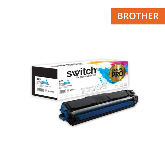 Toner Switch pour Brother TN-243 Cyan