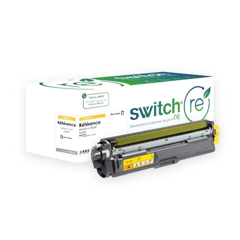 BROTHER TN-245, Toner Jaune remanufacturé - Switch RE
