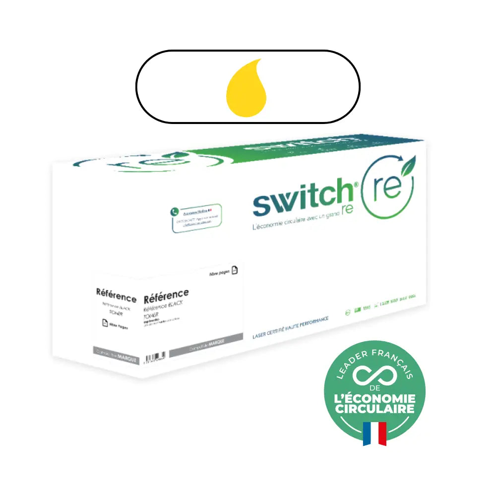 BROTHER TN-245, Toner Jaune remanufacturé - Switch RE