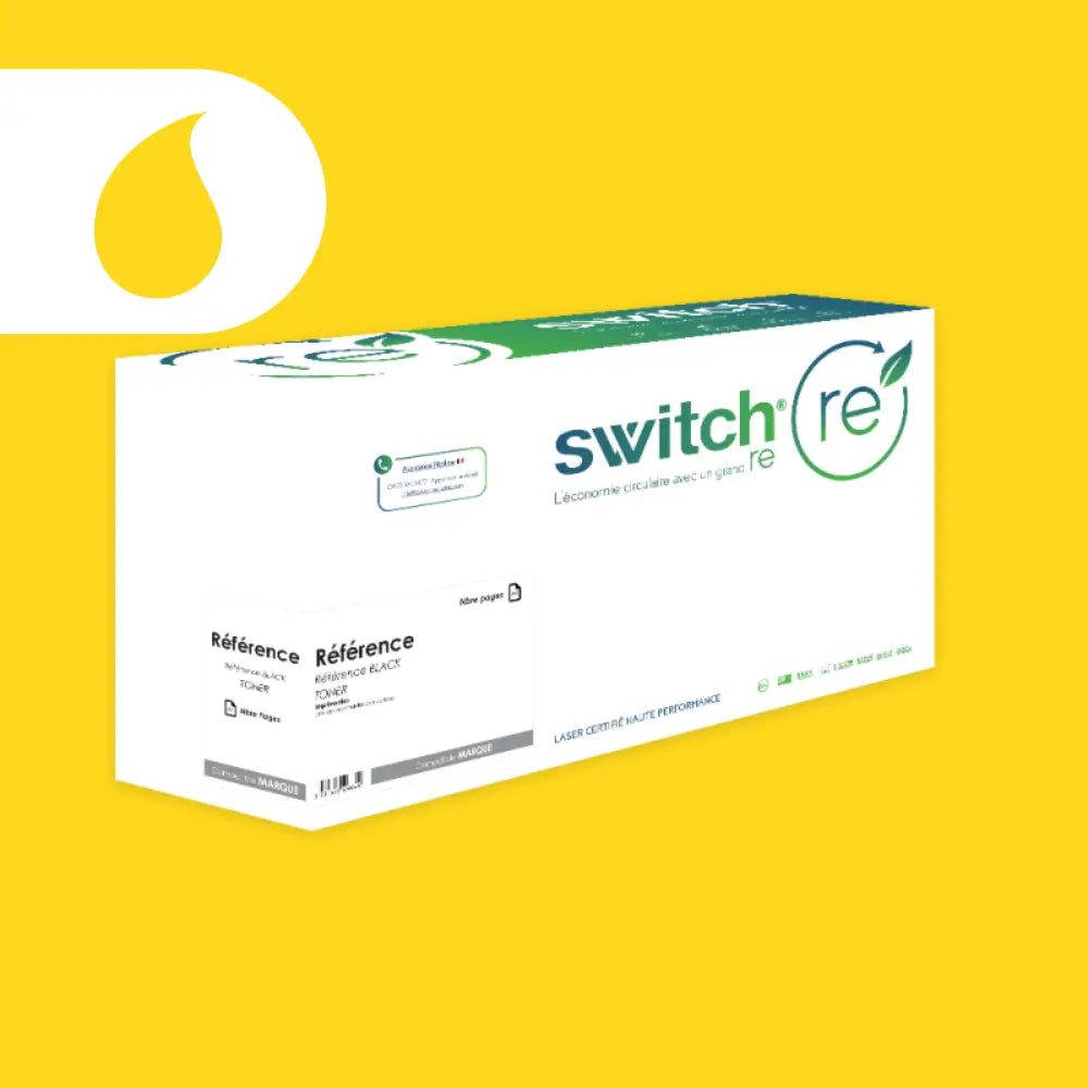 BROTHER TN-245, Toner Jaune remanufacturé - Switch RE