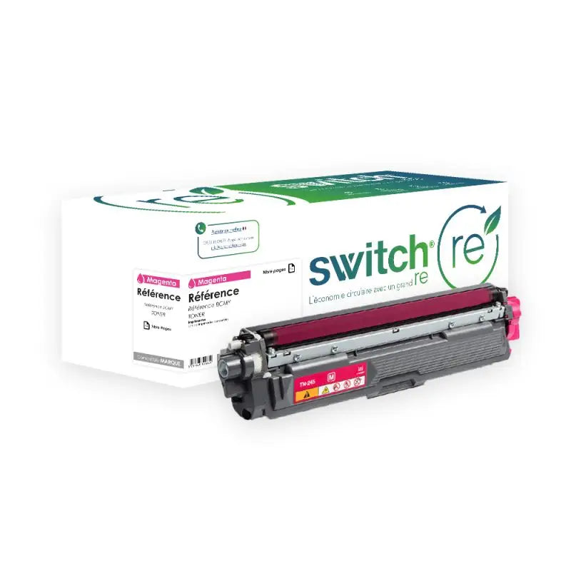 BROTHER TN-245, Toner Magenta remanufacturé - Switch RE
