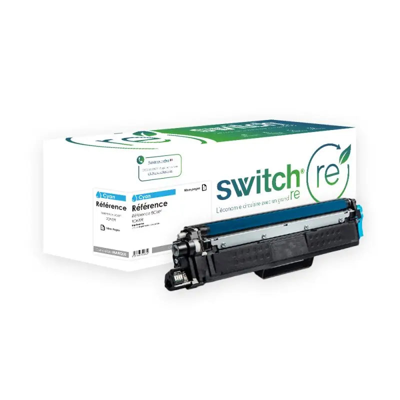 BROTHER TN-247, Toner Cyan remanufacturé - Switch RE