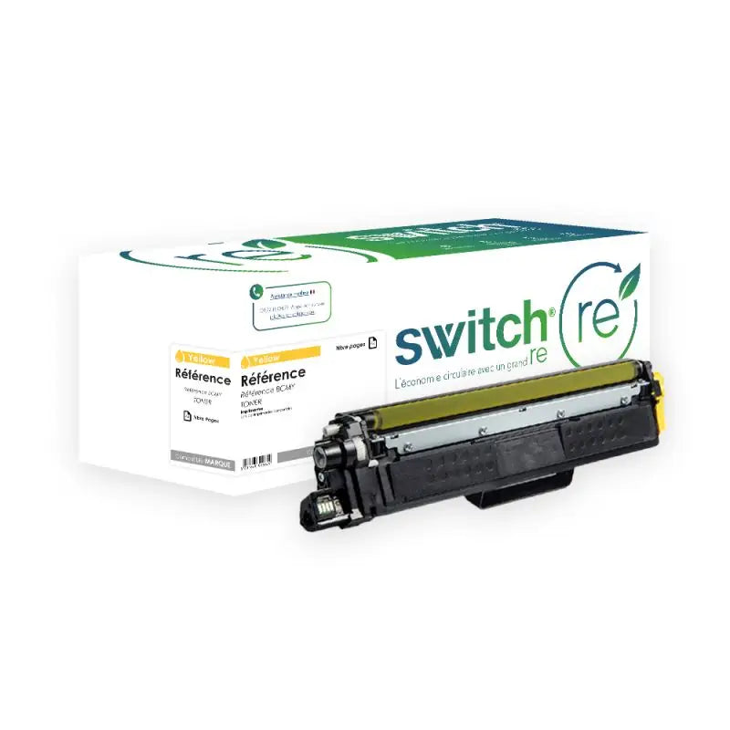 BROTHER TN-247, Toner Jaune remanufacturé - Switch RE