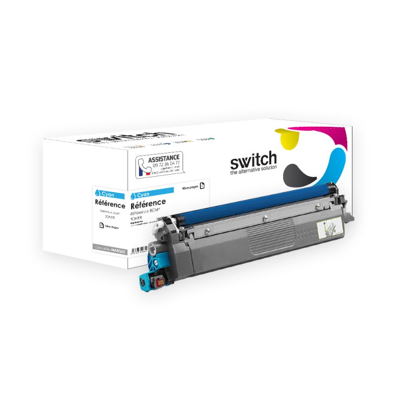 Brother TN-249, Toner Cyan compatible · Switch