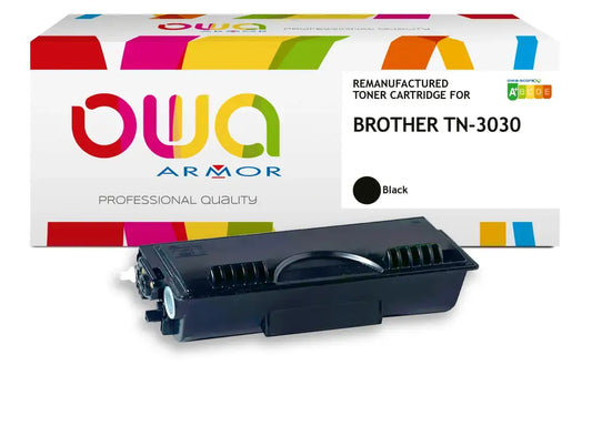 BROTHER TN-3030 - Cartouche laser compatible - Noir - Toner remanufacturé OWA