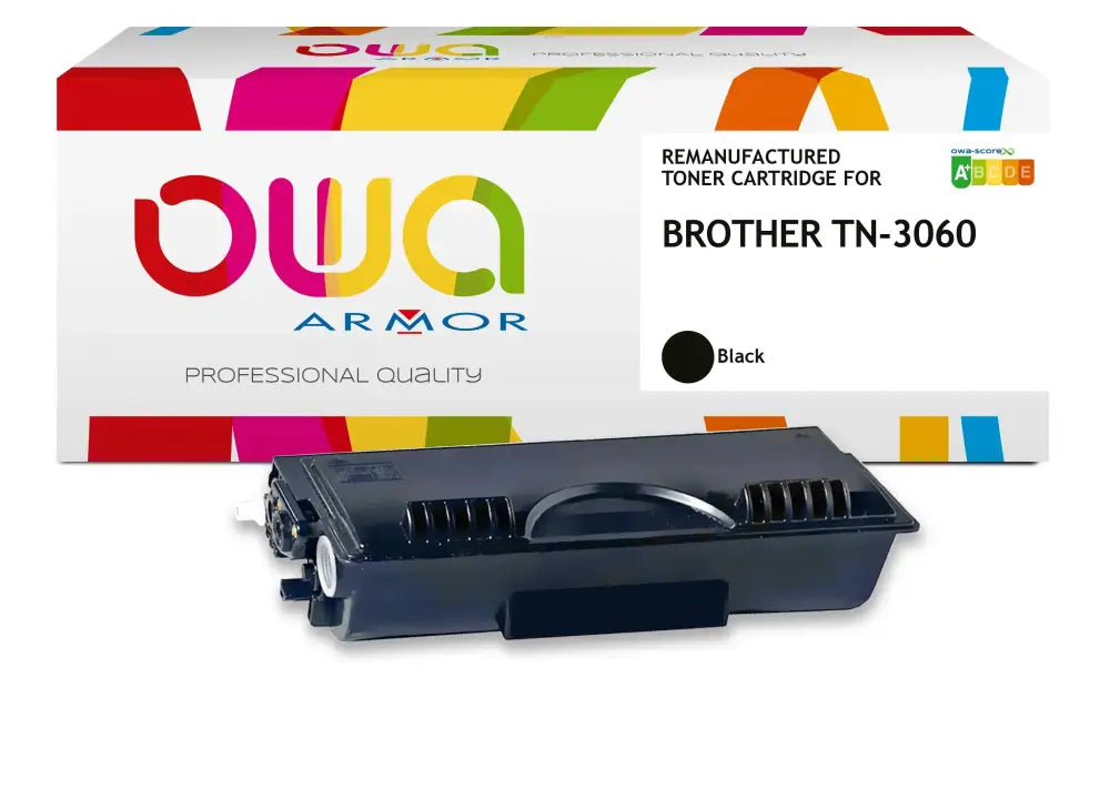 BROTHER TN-3060 - Cartouche laser compatible - extra haute capacité - Noir - Toner remanufacturé OWA