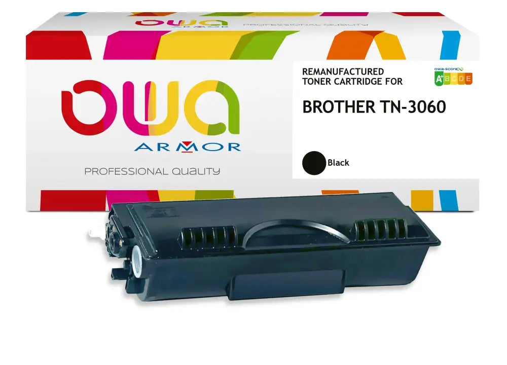 BROTHER TN-3060 - Cartouche laser compatible - haute capacité - Noir - Toner remanufacturé OWA