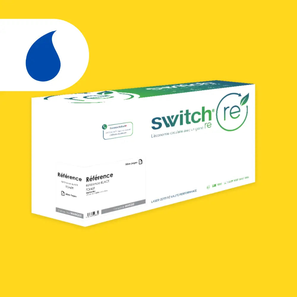 BROTHER TN-320 TN-325, Toner Cyan remanufacturé - Switch RE