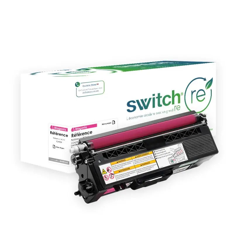 Brother TN-320 TN-325, Toner Magenta remanufacturé - Switch RE