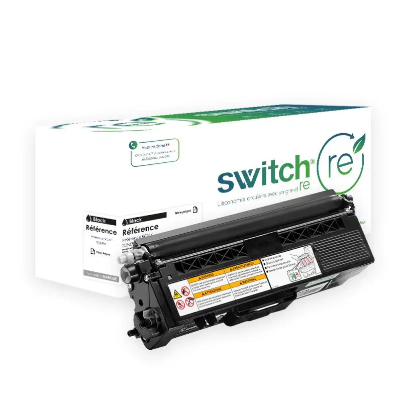 Brother TN-320 TN-325, Toner Noir remanufacturé - Switch RE