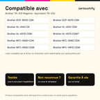 Imprimantes compatibles avec Brother TN-325 Toner Magenta compatible équivalent à TN-320 · Switch