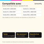 Imprimantes compatibles avec Brother TN-329 Toner Pack 4 Couleurs compatible · Switch