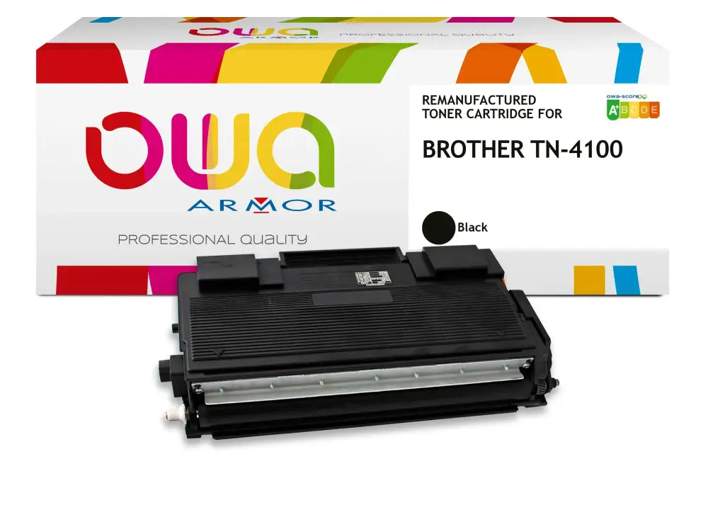 BROTHER TN-4100 - Cartouche laser compatible - Noir - Toner remanufacturé OWA