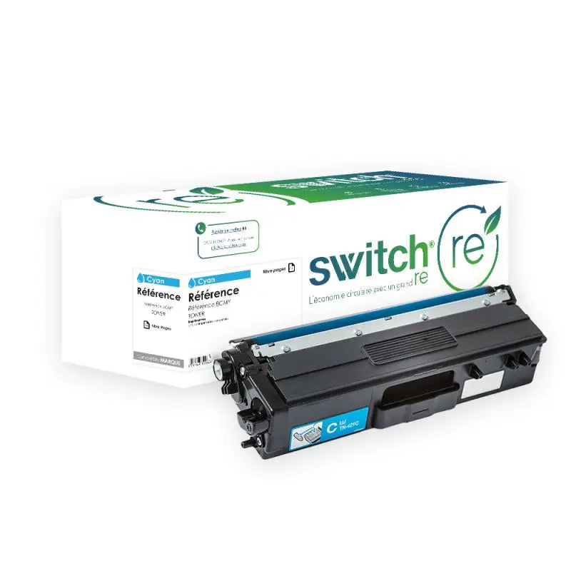 Brother TN-423 Toner Cyan remanufacturé · Switch RE