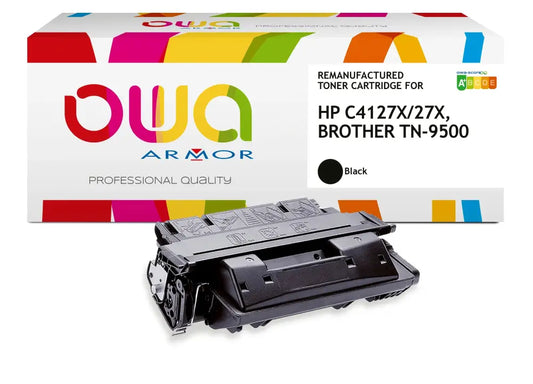 BROTHER TN-9500 HP C4127X - Cartouche laser compatible et - haute capacité - Noir - Toner remanufacturé OWA