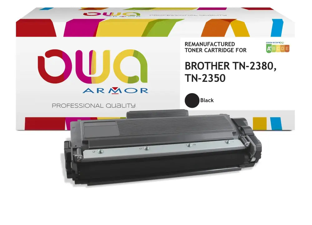 BROTHER TN2380/2350 - Cartouche laser compatible - haute capacité - Noir - Toner remanufacturé OWA