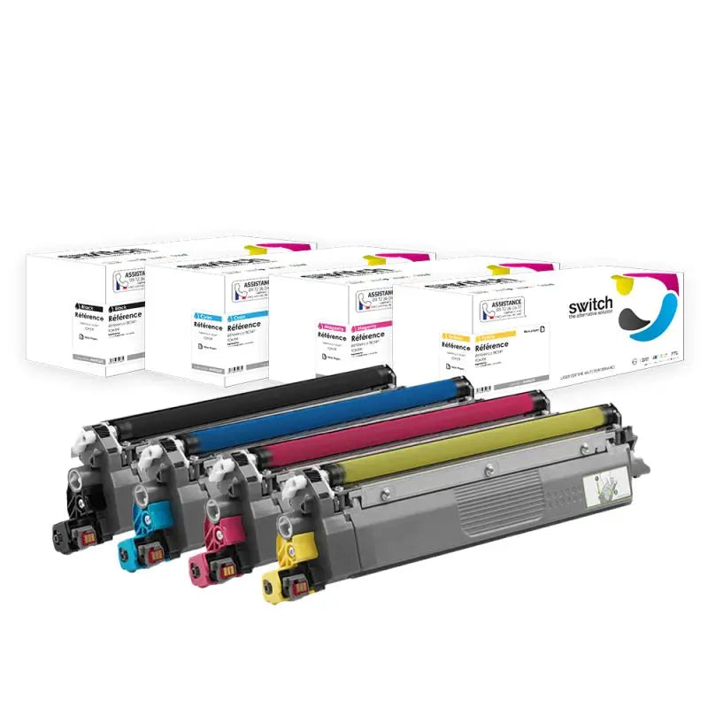 Brother TN248 Toner Pack 4 Couleurs compatible · Switch