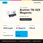 Brother TN-423 Toner Magenta compatible · Switch : caractéristiques