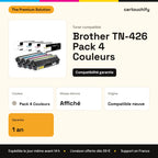 Brother TN-426 Toner Pack 4 Couleurs compatible : caractéristiques