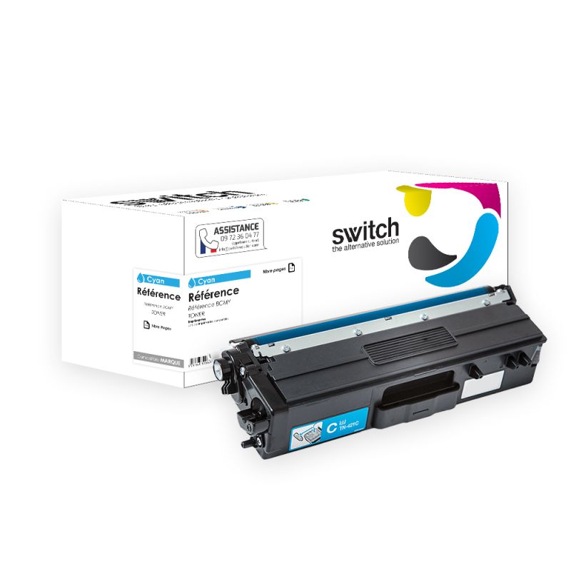 Brother TN426, Toner Cyan compatible · Switch