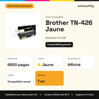 Brother TN-426 Toner Jaune compatible : caractéristiques