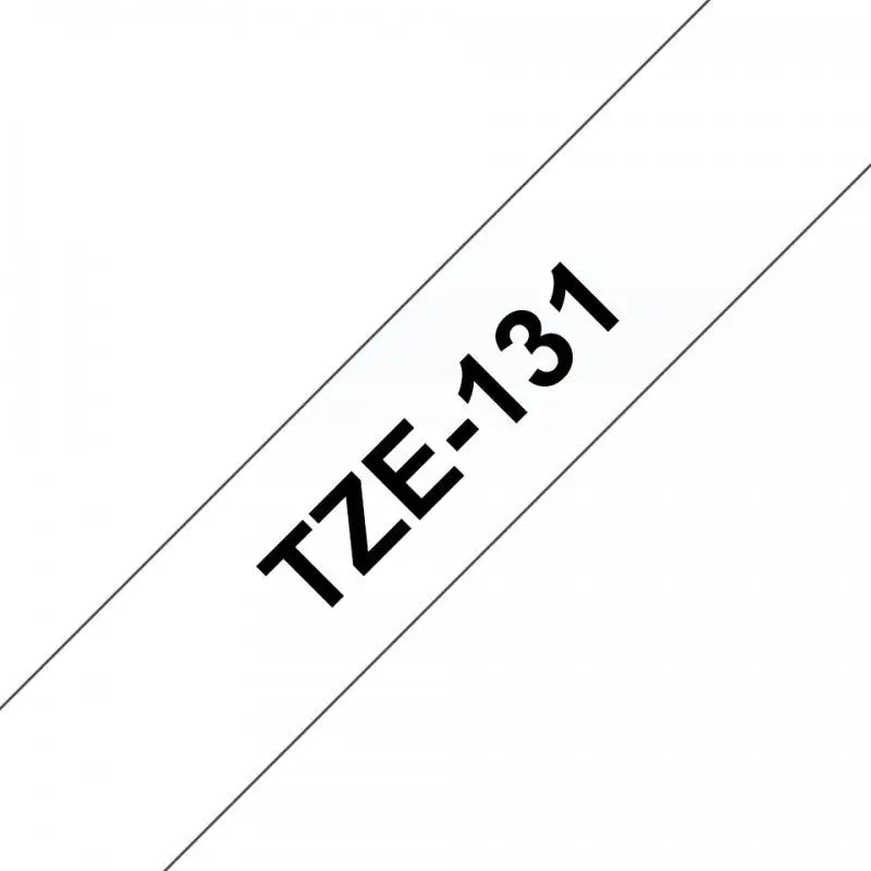 Brother TZe 131, Ruban titreuse Transparent compatible, The Premium Solution