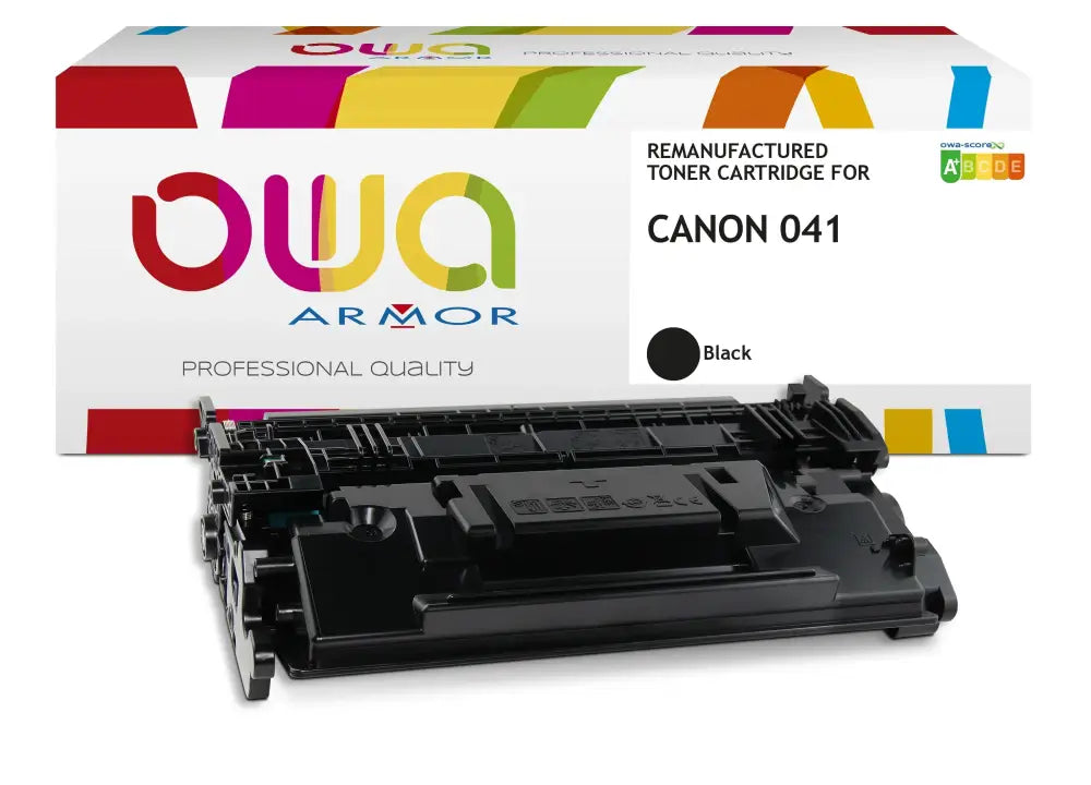 CANON 041 - Cartouche laser compatible - Noir - Toner remanufacturé OWA