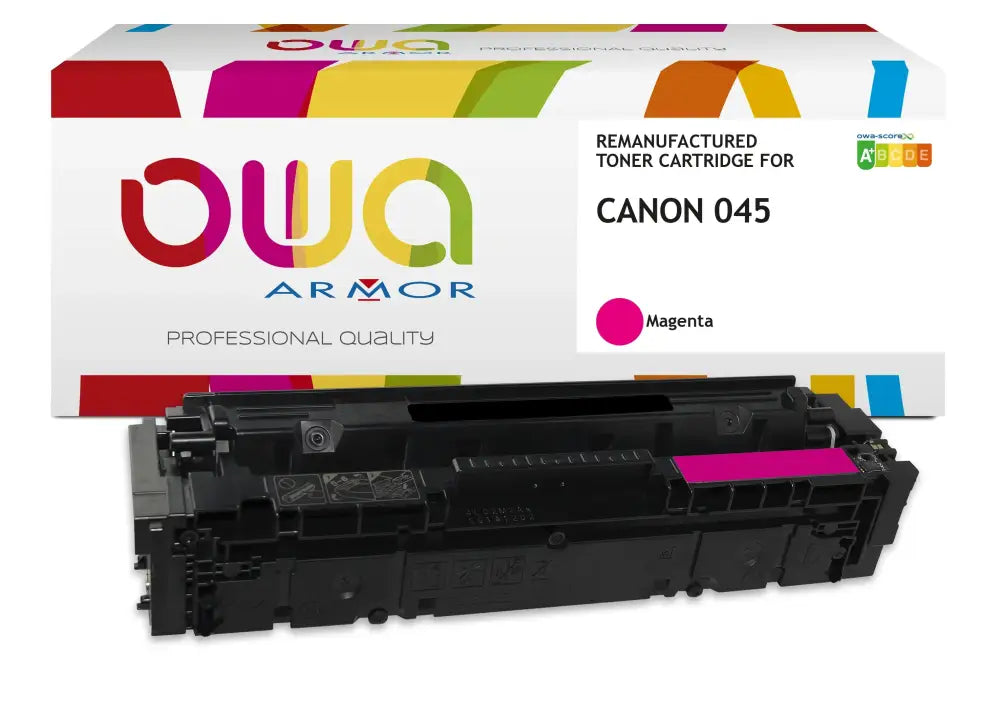 CANON 045 - Cartouche laser compatible - Magenta - Toner remanufacturé OWA