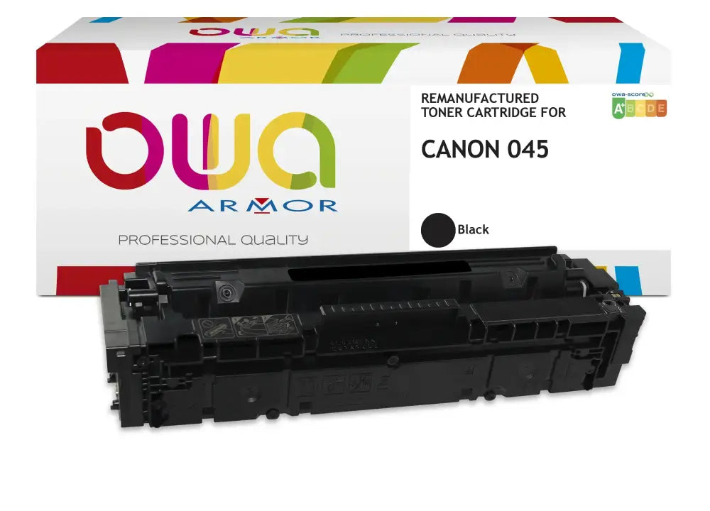 CANON 045 - Cartouche laser compatible - Noir - Toner remanufacturé OWA