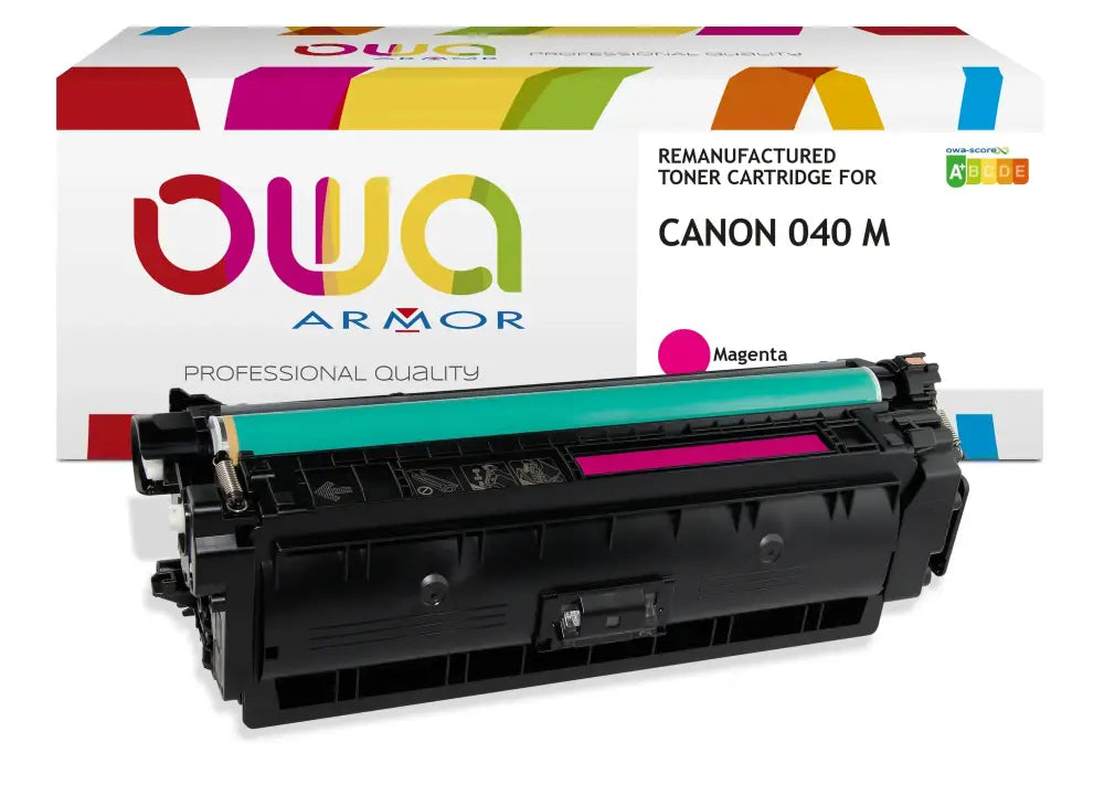 CANON 0456 C 001 - Cartouche laser compatible - Magenta - Toner remanufacturé OWA