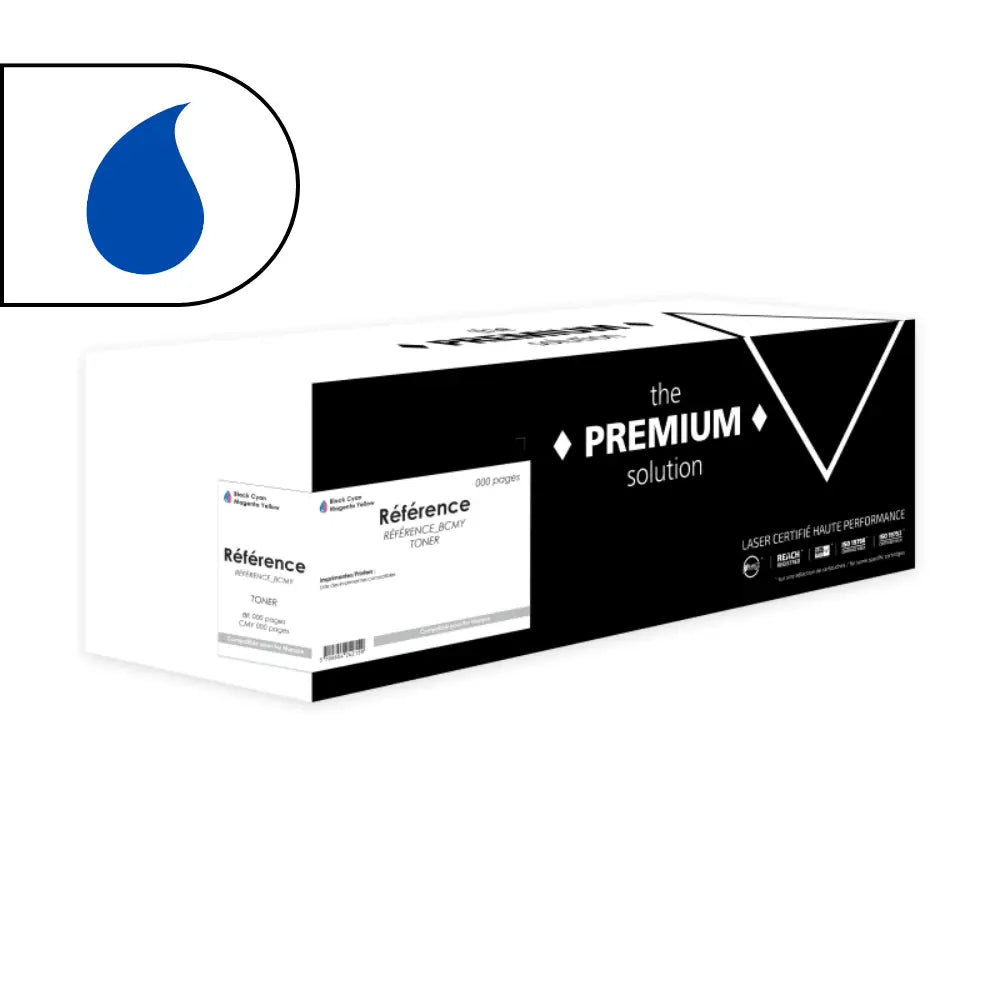 Cartouche laser compatible OKI 43487711 Cyan - Toner The Premium Solution
